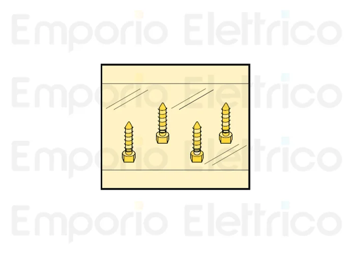 fadini ricambio confezione viti 4,8x25 t.e autofilettanti per prit 19 44204