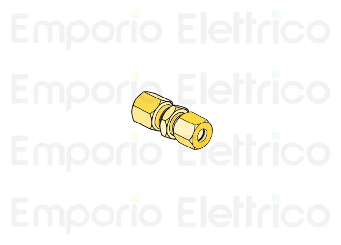 fadini ricambio raccordo di giunzione tubi dia.8 per combi 740 740131