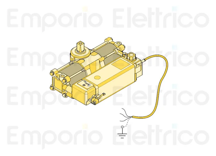 fadini ricambio centralina/martinetto combi 740-175° c/blocco autofrenante 740121