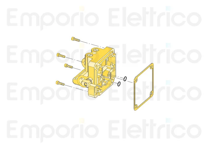 fadini ricambio corpo valvola bidirezionale per combi 740 740151