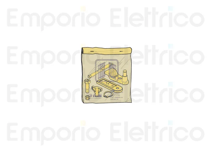 fadini ricambio confezione piastre di attacco per corsa 150-280 mm per hindi 880 evo 87156