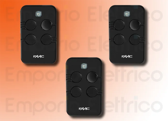 faac 3 trasmittenti 4 canali xto4 slh-sl-ds-rc 433mhz 787033 3