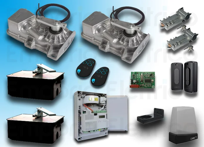 came kit automazione underg frog-x 4m 24v 2 mot nc 8k01mi-007cfn