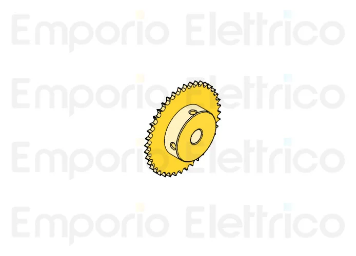 fadini ricambio pignone ½” z40 per albero da 25 31096