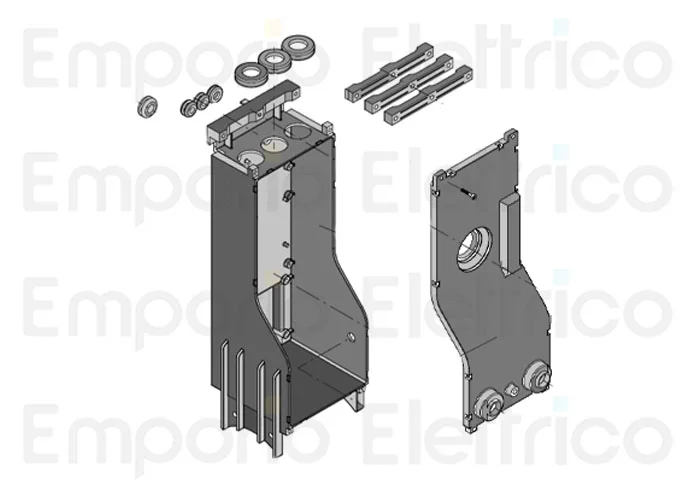 beninca ricambio contenitore centrale x zed 9686103