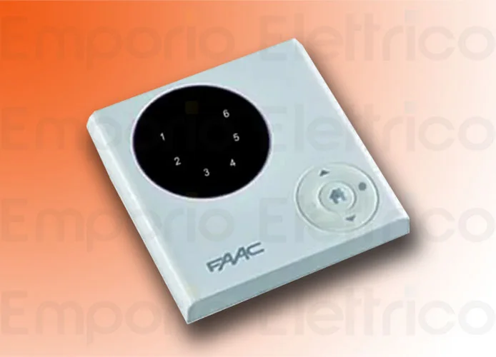 faac wall 6-channel transmitter 433 mhz t-mode tm xt6m 132121