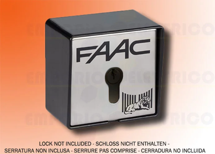 faac outdoor key button 1 contact t20 e 401012