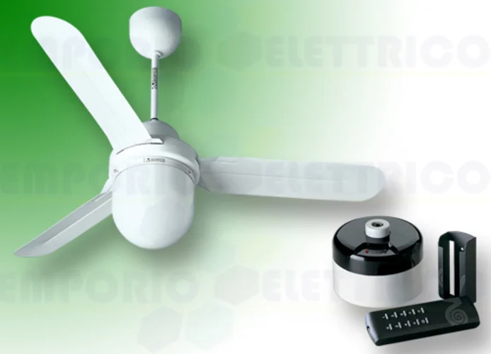 vortice white ceiling fan kit nordik design is/l 140/56 61301 ev61301b