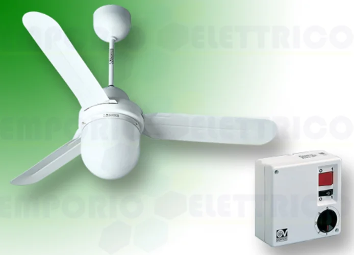 vortice ceiling fan kit nordik design is/l 160/60 white 61401 ev61401a