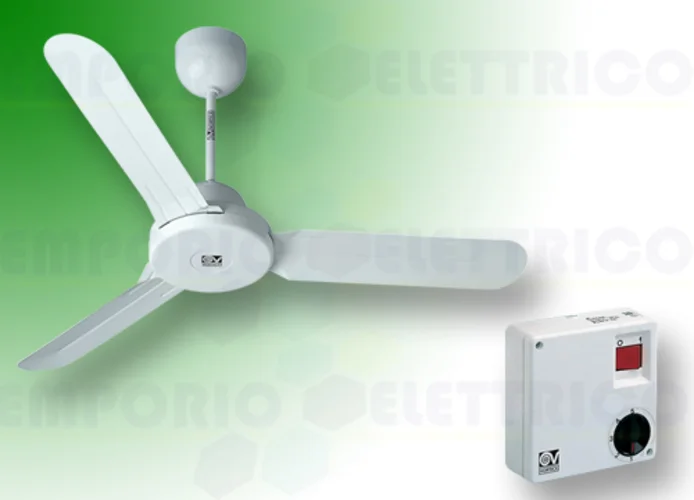 vortice white ceiling fan kit nordik design is 140/56" 61360 ev61360a
