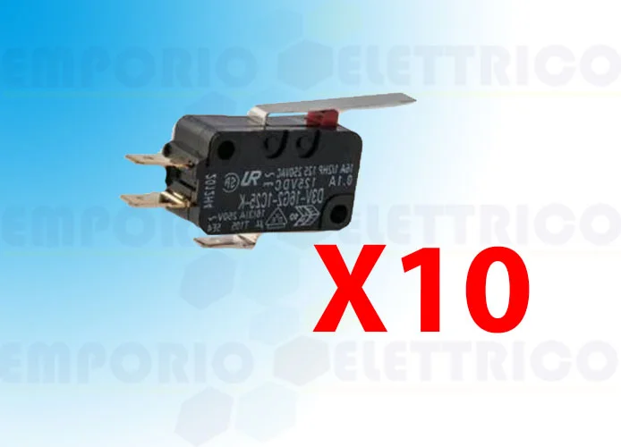 came spare part package of 10 micro-switches bkv 88001-0185