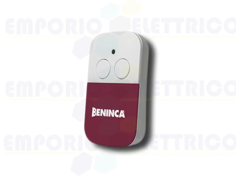 beninca 2-channel transmitter double coding, arc, fixed code happy.2ak 9863204