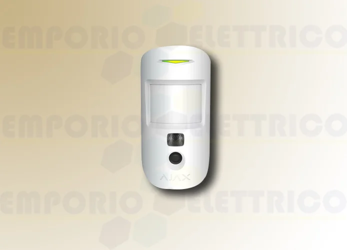 ajax wireless motion detector white motioncam (phod) 39290