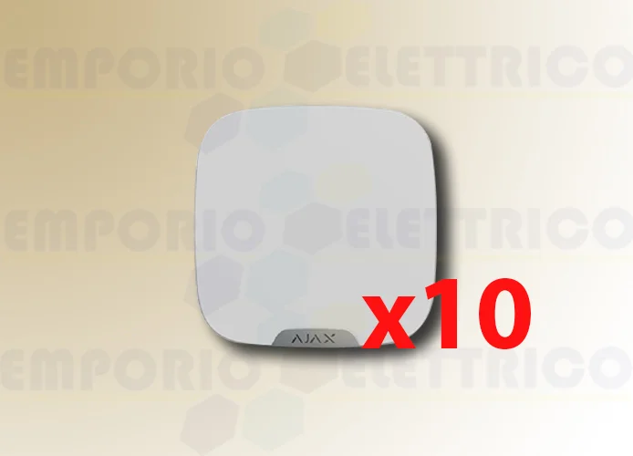 ajax lot of brandplates ss dd 10 (10 pcs) white 39279