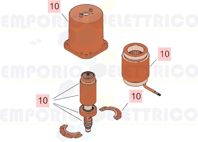 faac spare part motor 741 63003159