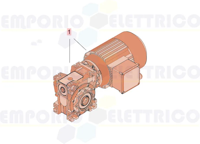 faac spare part gearmotor c850 63002915