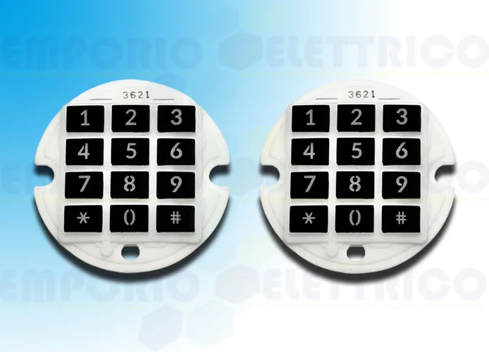 came spare part selt silicone keypad 2pcs 88006-0051