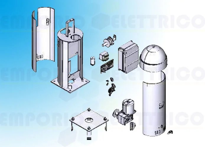 came spare parts page for chain barriers cat-x