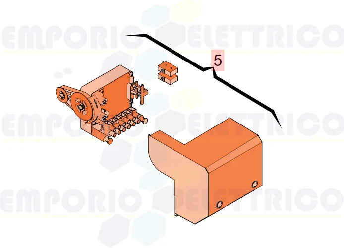 faac ricambio gruppo finecorsa operatore 540/2011 ric. 63002805