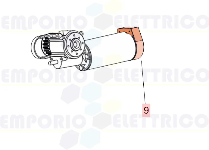 faac ricambio gruppo encoder 930/940 7993555