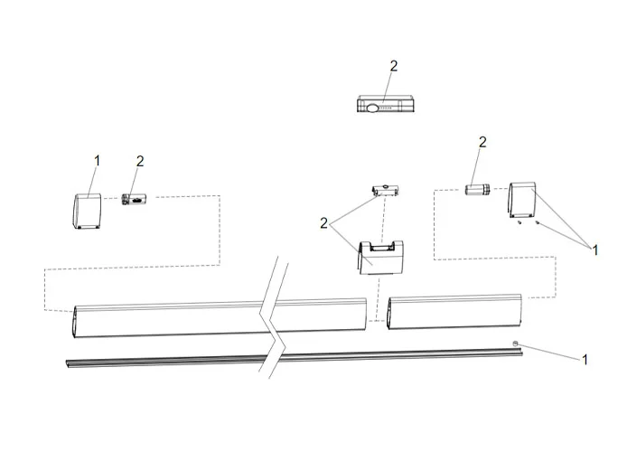 faac pagina ricambi per mse110w