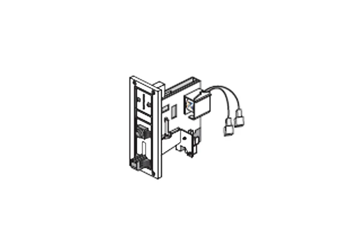 fadini ricambio gettoniera magnetica con elettroblocco 24 vac per geco 9 203314