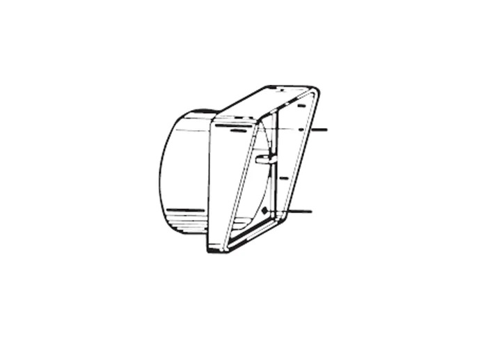 fadini ricambio contenitore fotocellula per difo 33 3301