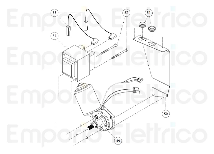 fadini ricambio lamiera di copertura cavi per bart 350 35050