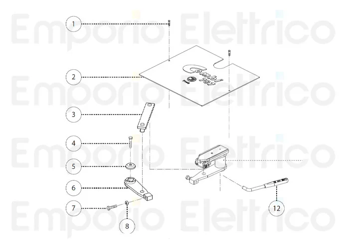 fadini ricambio vite 6x20 te inox autofilettante per combi 787 78701