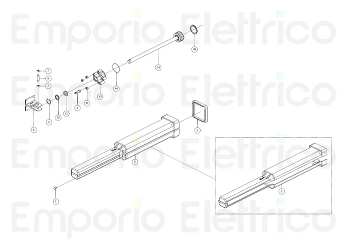 fadini ricambio cofano di protezione sinistro 88103