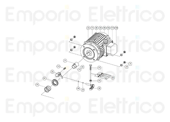 fadini ricambio giunto speciale con sede quadra 31090