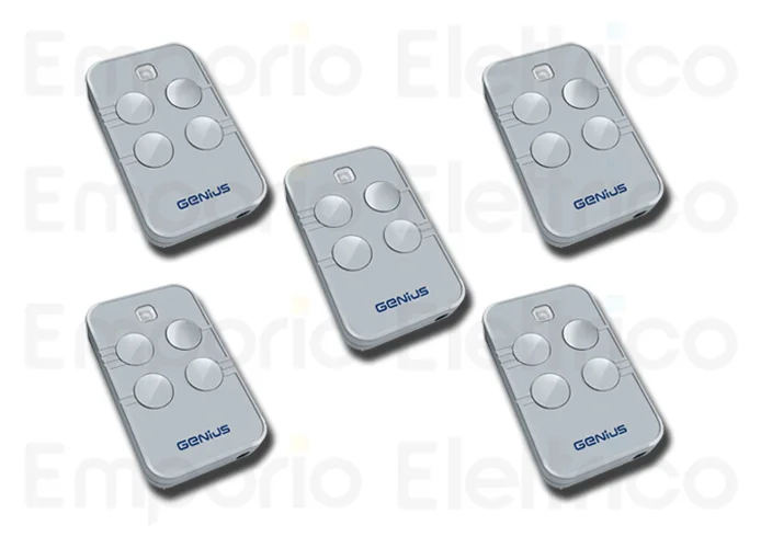 genius 5 telecomandI 4 canali 868mhz jlc kilo tx4 787035 (ex 6100333)