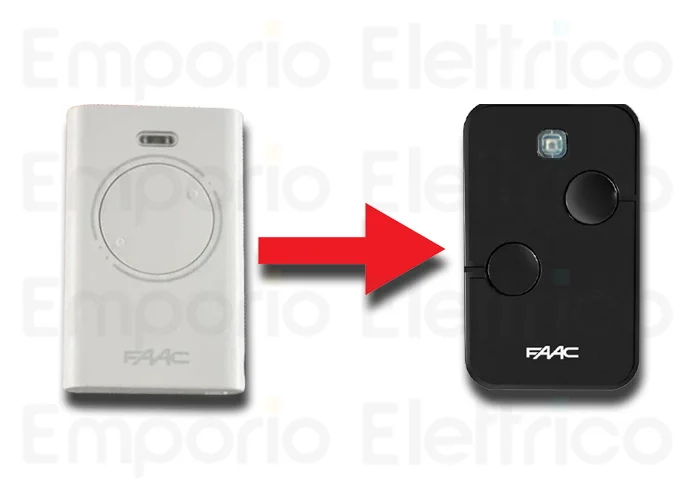 faac 60 trasmittenti 2 canali xto2 slh-sl-ds-rc 433mhz 787032 60 (ex code 787007)