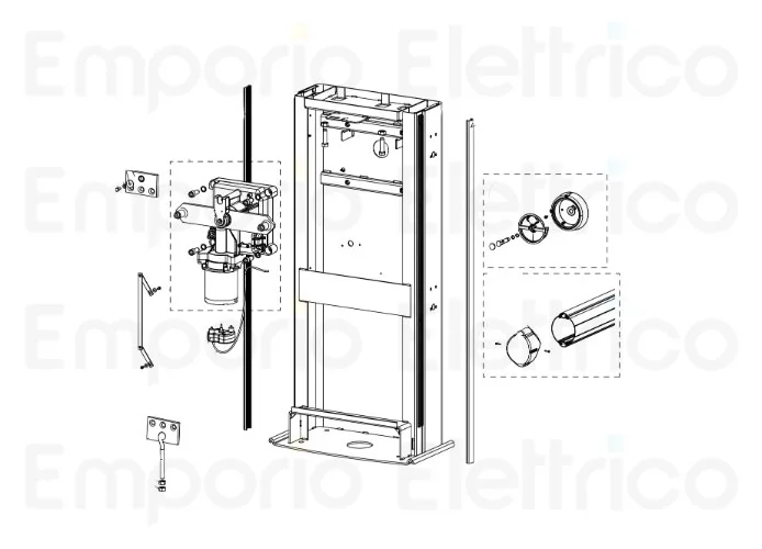 genius spare part xric release knob with lock 6020557