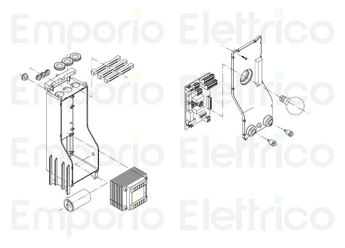 beninca ricambio confezione 2 lampadine x au.9624 au.tr 9686140