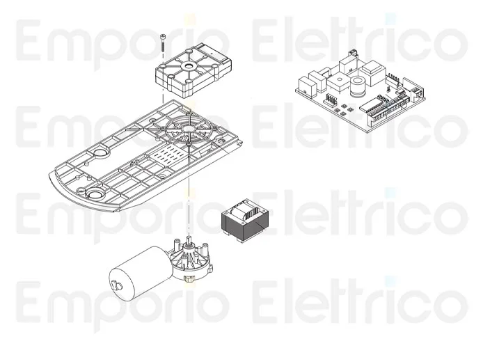 beninca ricambio trasformatore x jm.3esa 9686647