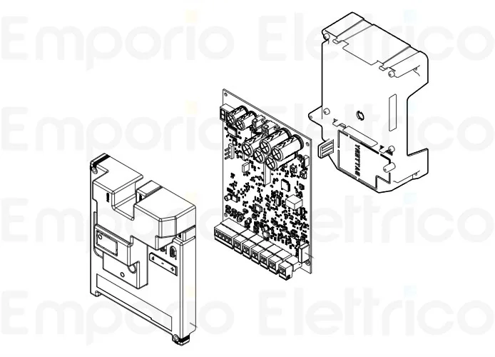 faac ricambio plastiche scheda e034 63003511