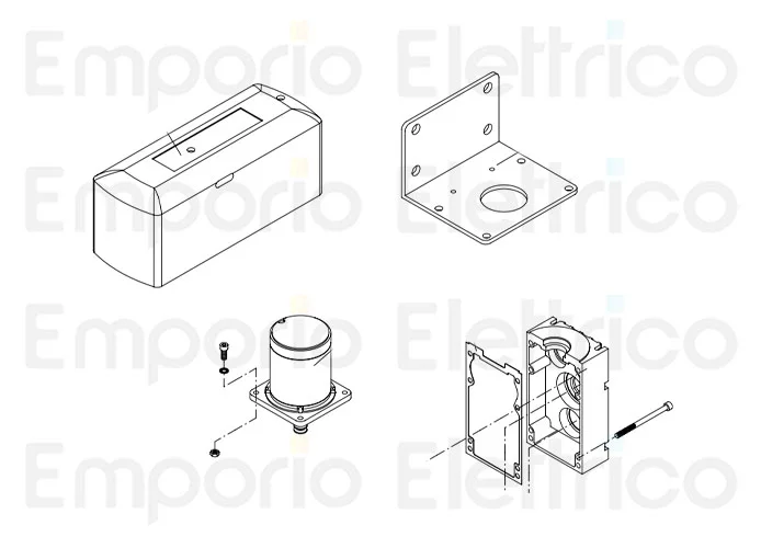beninca ricambio carter abs x du.45e/r/24v 9686130