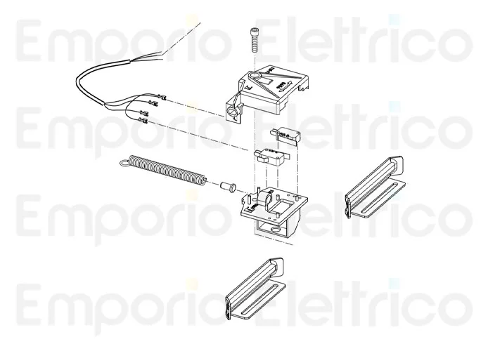 fadini ricambio molla finecorsa meccanico nyota115 - mec200v 11566