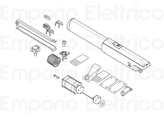 came ricambio motore a5006 88001-0340
