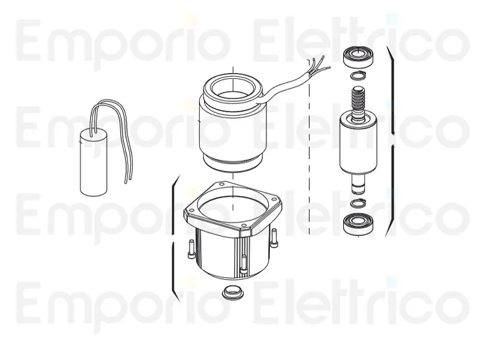 genius ricambio xric condens. 25mf mka 450v cvr 170mm 6020278