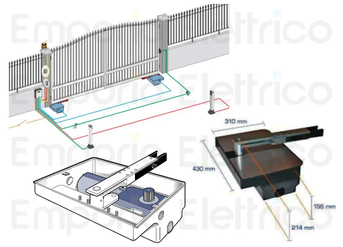 genius pagina ricambi per motore roller 230v