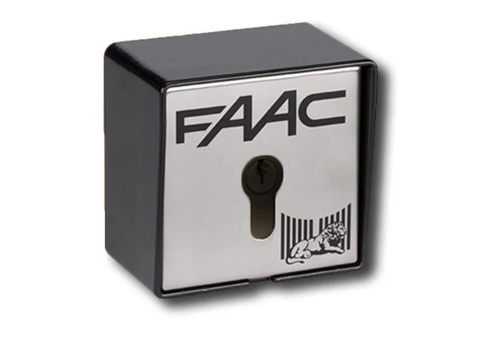 faac outdoor key button 2 contacts + electrobrake t21 ef 401016