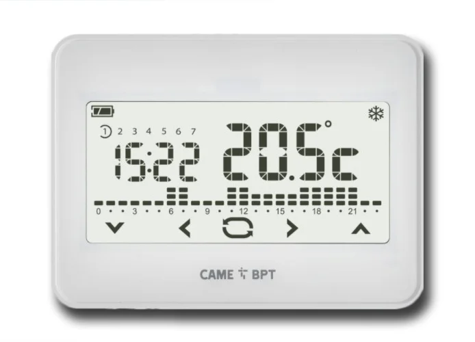 came chronothermostat kit + radio module th/550 wh wlrl 845aa-0070