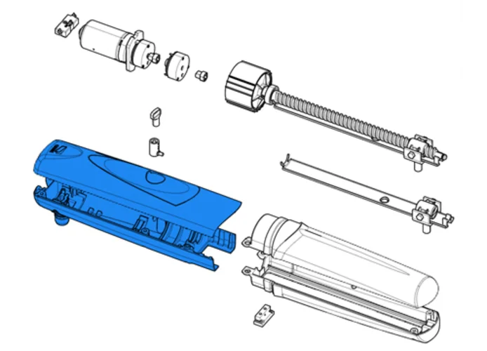 came spare part lower upper shells group axo 88001-0143