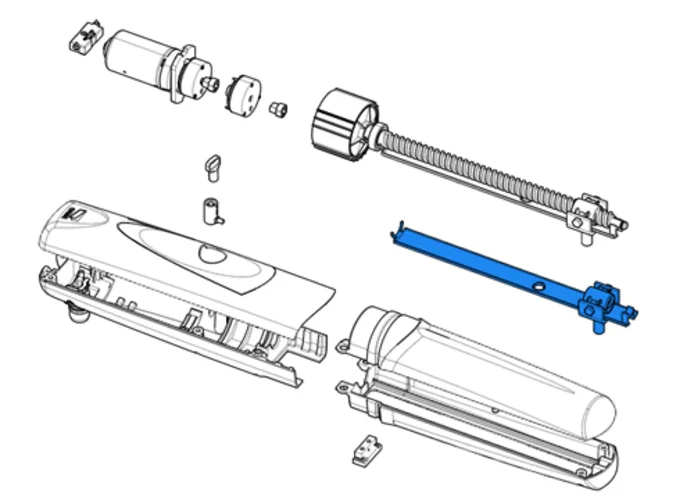 came spare part bushing lead screw + bracket axo 3/4 88001-0126