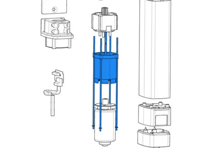 came spare part reduction group stylo 119rid343