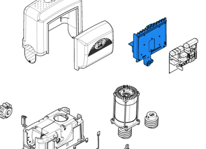 came spare part board support bk 88001-0094