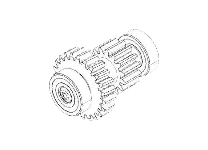 came spare part first reduction shaft c-bx 119ricx028