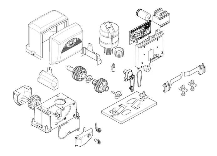 came motor spare parts page 001bx-e bx-e 